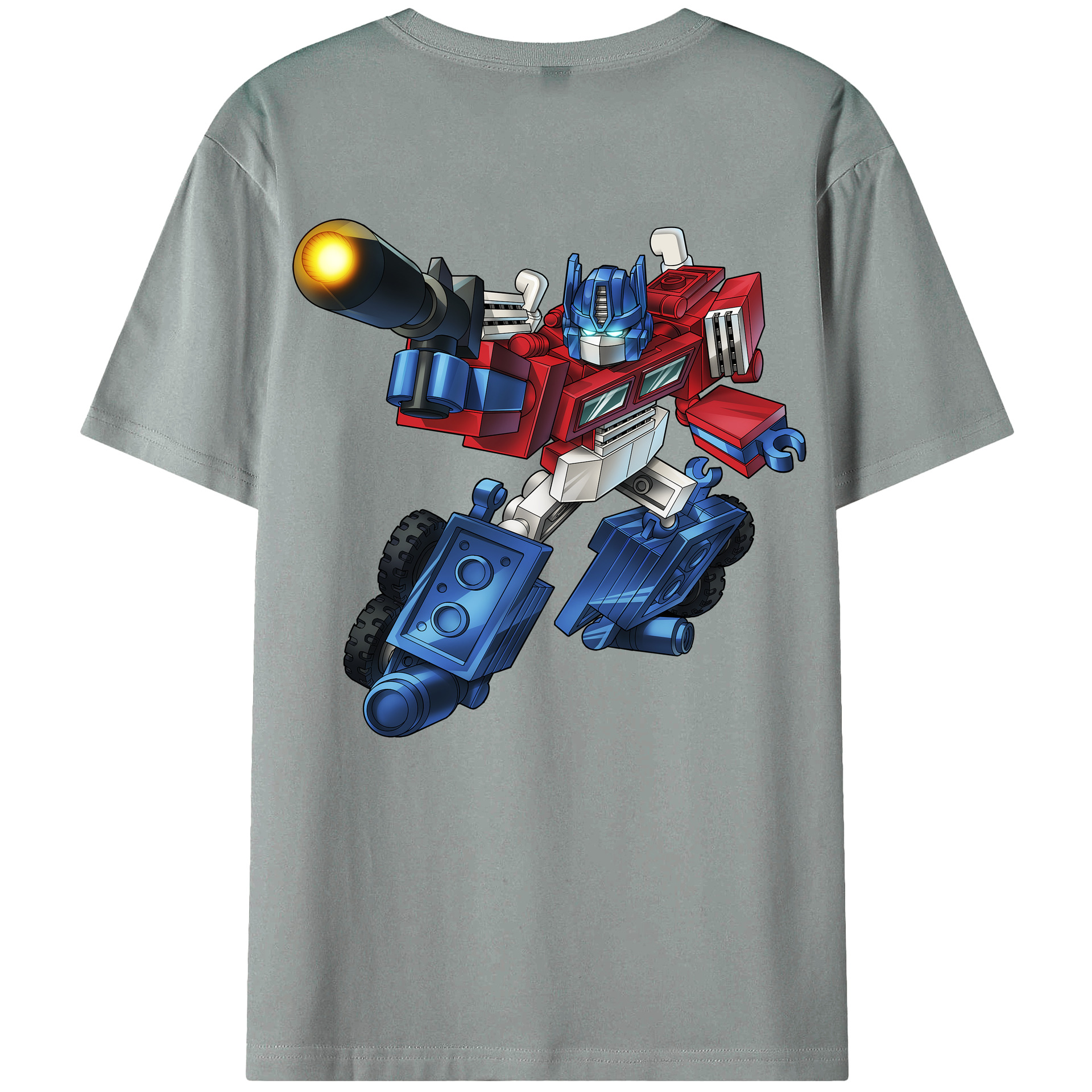 （画像用）  綿100％ メンズ半袖Tシャツ（バックプリント） 通気性